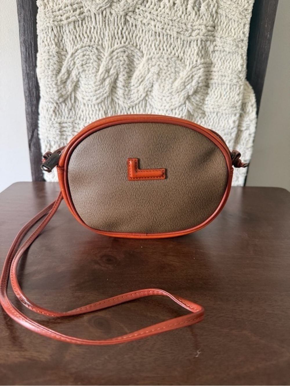 Vintage Lancel Paris Crossbody Purse